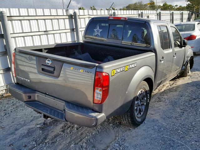 1N6AD0ER1GN790161 - 2016 NISSAN FRONTIER S GRAY photo 4