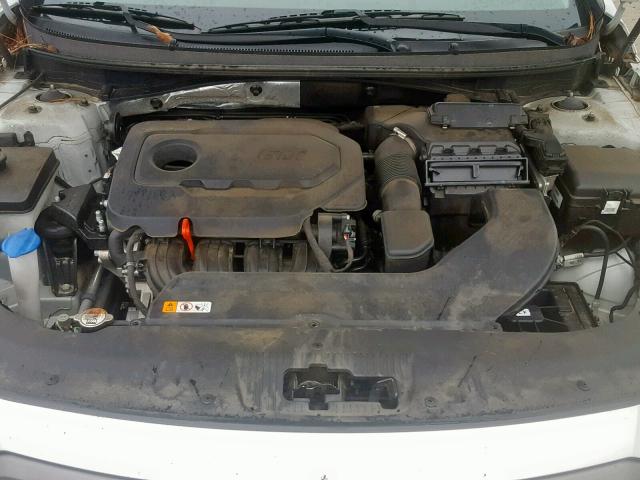 5NPE34AF9FH072401 - 2015 HYUNDAI SONATA SPO SILVER photo 7