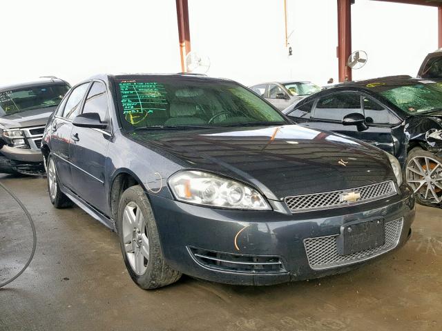 2G1WB5E36E1135993 - 2014 CHEVROLET IMPALA LIM BLACK photo 1