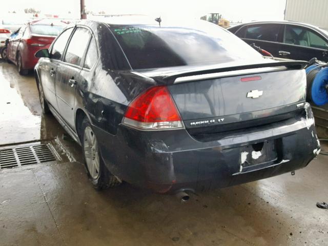 2G1WB5E36E1135993 - 2014 CHEVROLET IMPALA LIM BLACK photo 3