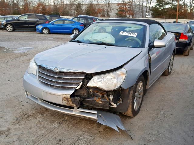 1C3BC5EDXAN165877 - 2010 CHRYSLER SEBRING TO GRAY photo 2