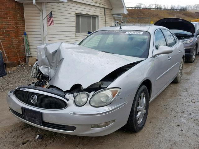 2G4WD532851287832 - 2005 BUICK LACROSSE C SILVER photo 2