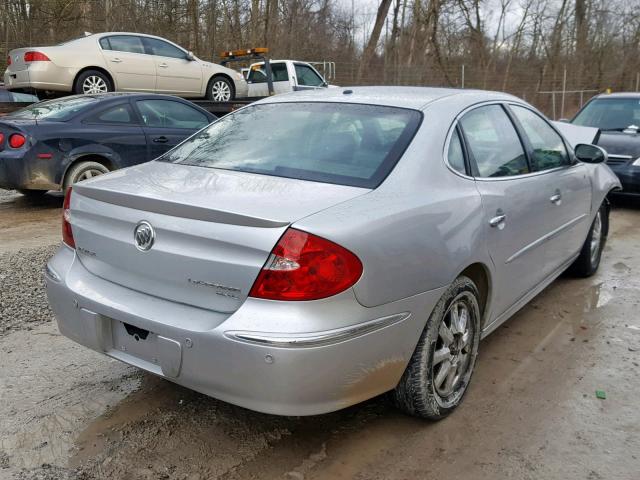 2G4WD532851287832 - 2005 BUICK LACROSSE C SILVER photo 4