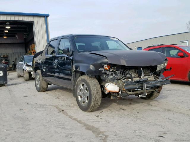 2HJYK163X8H531259 - 2008 HONDA RIDGELINE BLACK photo 1