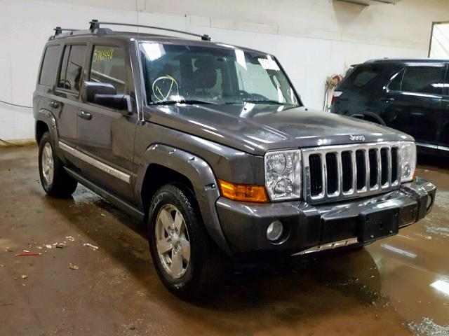 1J8HG58N46C138877 - 2006 JEEP COMMANDER GRAY photo 1