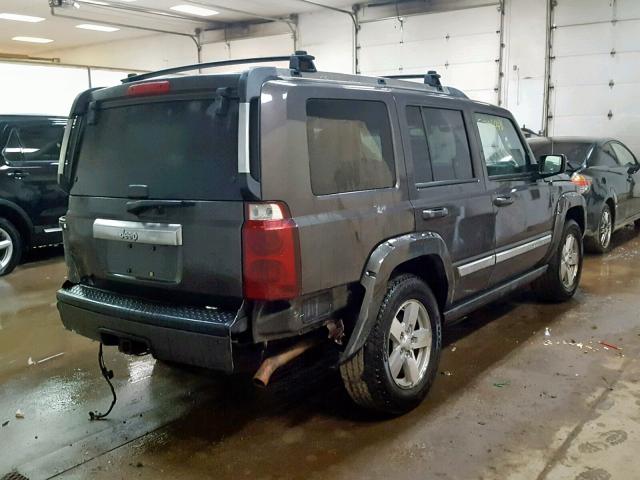 1J8HG58N46C138877 - 2006 JEEP COMMANDER GRAY photo 4