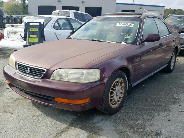 JH4UA2652TC013802 - 1996 ACURA 2.5TL BURGUNDY photo 2