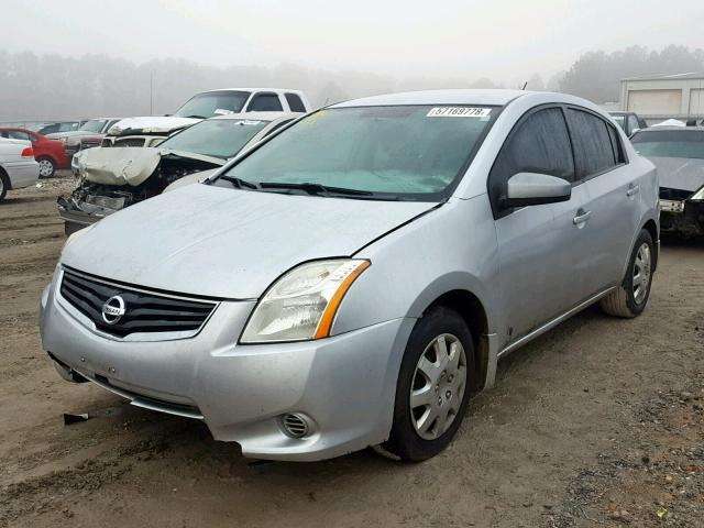 3N1AB6APXBL624555 - 2011 NISSAN SENTRA 2.0 SILVER photo 2