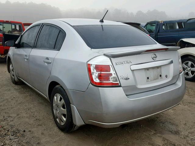 3N1AB6APXBL624555 - 2011 NISSAN SENTRA 2.0 SILVER photo 3