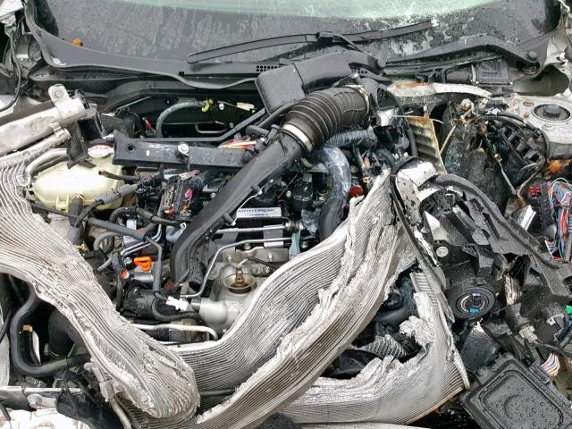 19XFC1F72JE200401 - 2018 HONDA CIVIC EXL SILVER photo 7