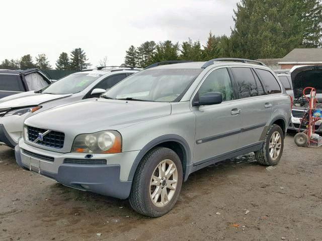 YV1CY59H841042518 - 2004 VOLVO XC90 SILVER photo 2