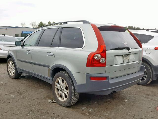 YV1CY59H841042518 - 2004 VOLVO XC90 SILVER photo 3