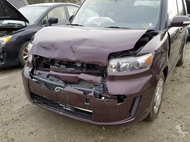 JTLKE50E881039965 - 2008 TOYOTA SCION XB Күлгін фото 9