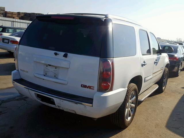 1GKFK63897J268689 - 2007 GMC YUKON DENA WHITE photo 4