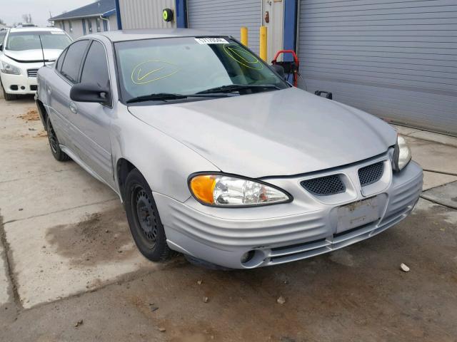 1G2NE52T9YM808450 - 2000 PONTIAC GRAND AM S SILVER photo 1