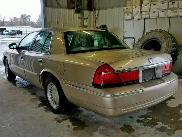 2MEFM75W3YX695980 - 2000 MERCURY GRAND MARQ GOLD photo 3