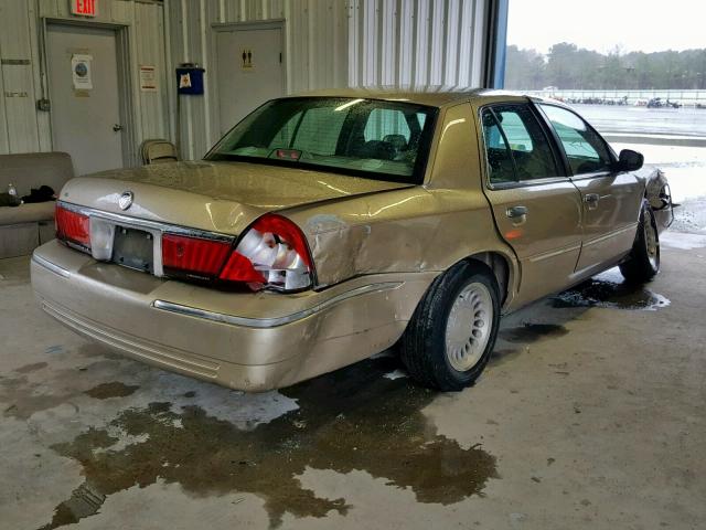 2MEFM75W3YX695980 - 2000 MERCURY GRAND MARQ GOLD photo 4