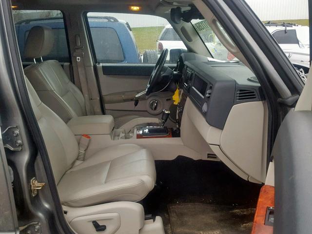 1J8HG58207C621547 - 2007 JEEP COMMANDER Boz foto 5