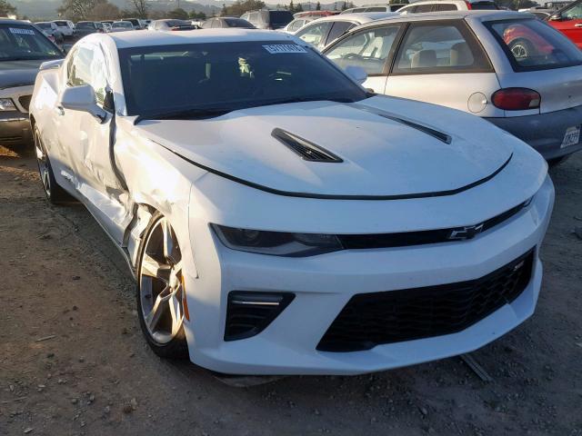 1G1FF1R79H0171638 - 2017 CHEVROLET CAMARO SS WHITE photo 1