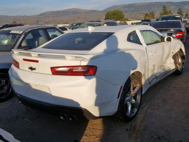 1G1FF1R79H0171638 - 2017 CHEVROLET CAMARO SS WHITE photo 4