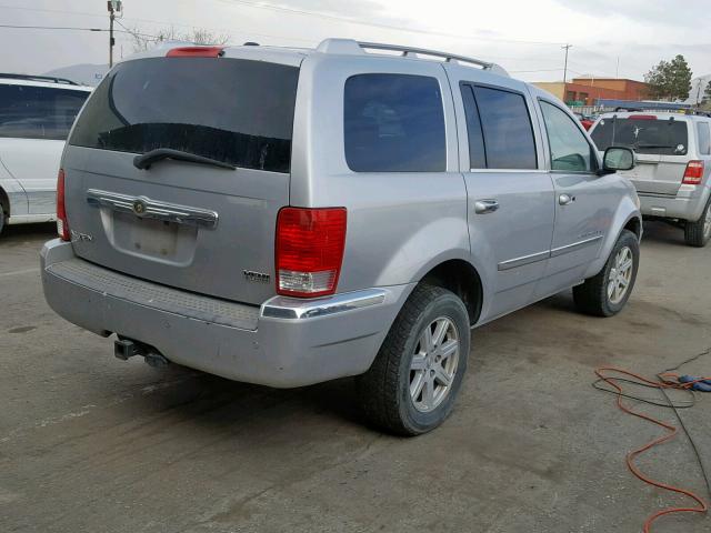 1A8HX582X7F525424 - 2007 CHRYSLER ASPEN LIMI SILVER photo 4