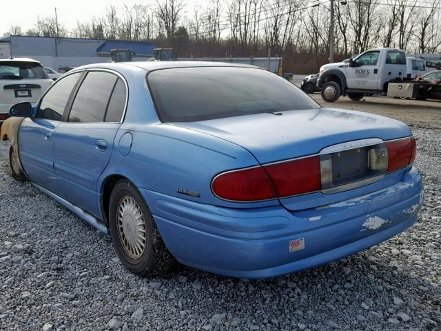 1G4HP54K01U166225 - 2001 BUICK LESABRE CU BLUE photo 3