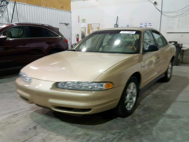 1G3WH52H91F200067 - 2001 OLDSMOBILE INTRIGUE G GOLD photo 2