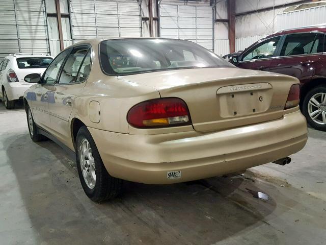 1G3WH52H91F200067 - 2001 OLDSMOBILE INTRIGUE G GOLD photo 3