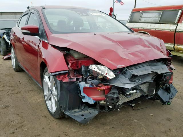 1FADP3J21GL358947 - 2016 FORD FOCUS TITA RED photo 1