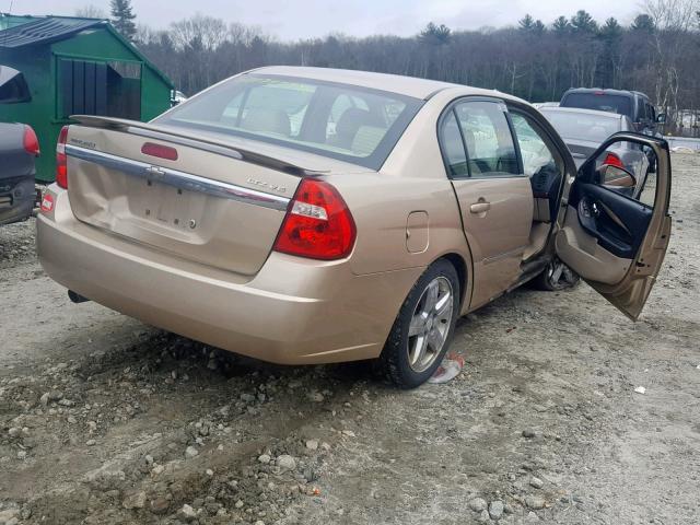 1G1ZU53896F138127 - 2006 CHEVROLET MALIBU LTZ თაფლისფერი ფოტო 4