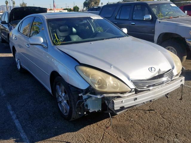 JTHBA30G055138389 - 2005 LEXUS ES 330 SILVER photo 1