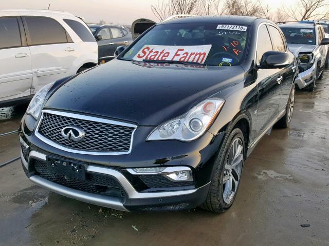 JN1BJ0RR3HM402822 - 2017 INFINITI QX50 BLACK photo 2