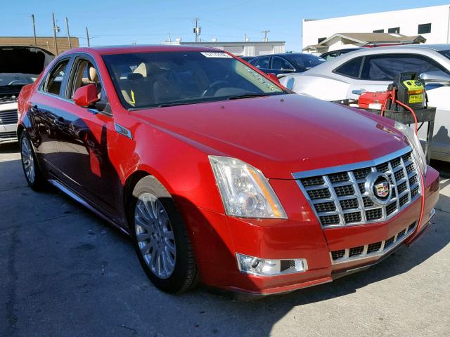 1G6DK5E3XD0156678 - 2013 CADILLAC CTS PERFOR RED photo 1