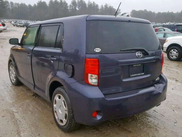 JTLZE4FE7B1121709 - 2011 TOYOTA SCION XB Mavi foto 3