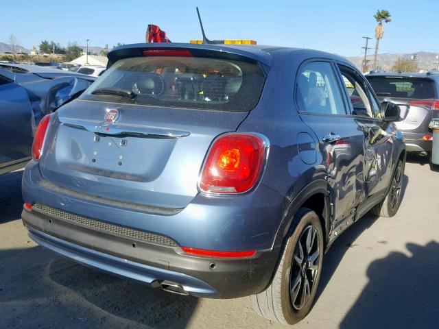 ZFBCFXAB7HP597285 - 2017 FIAT 500X POP BLUE photo 4