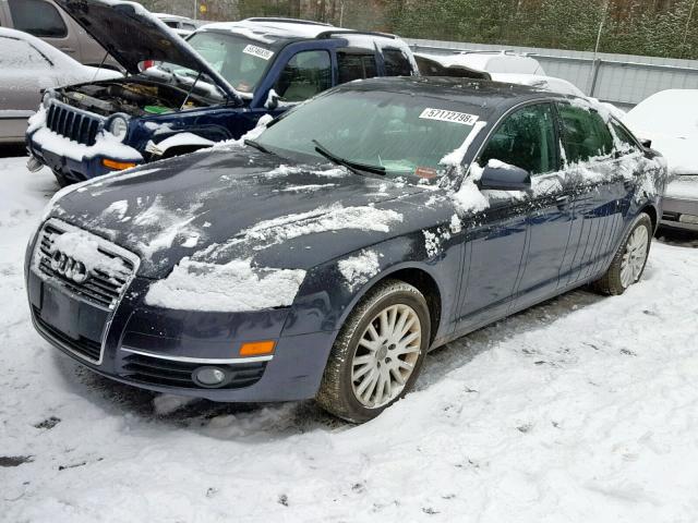 WAUDH74F36N133460 - 2006 AUDI A6 3.2 QUA GRAY photo 2