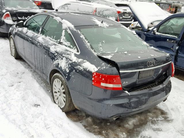 WAUDH74F36N133460 - 2006 AUDI A6 3.2 QUA GRAY photo 3