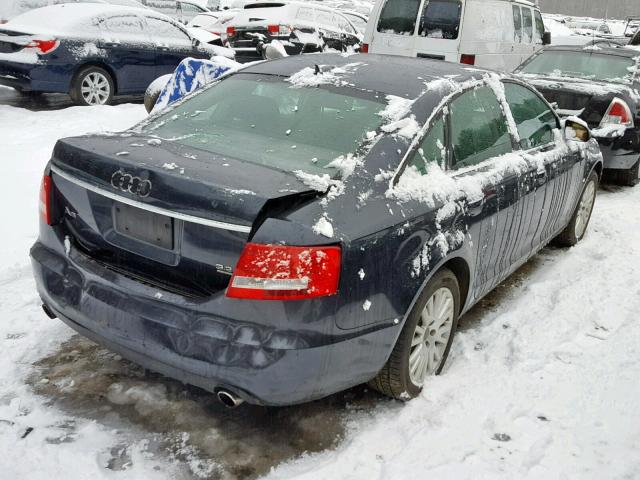 WAUDH74F36N133460 - 2006 AUDI A6 3.2 QUA GRAY photo 4