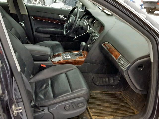 WAUDH74F36N133460 - 2006 AUDI A6 3.2 QUA GRAY photo 5