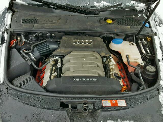 WAUDH74F36N133460 - 2006 AUDI A6 3.2 QUA GRAY photo 7