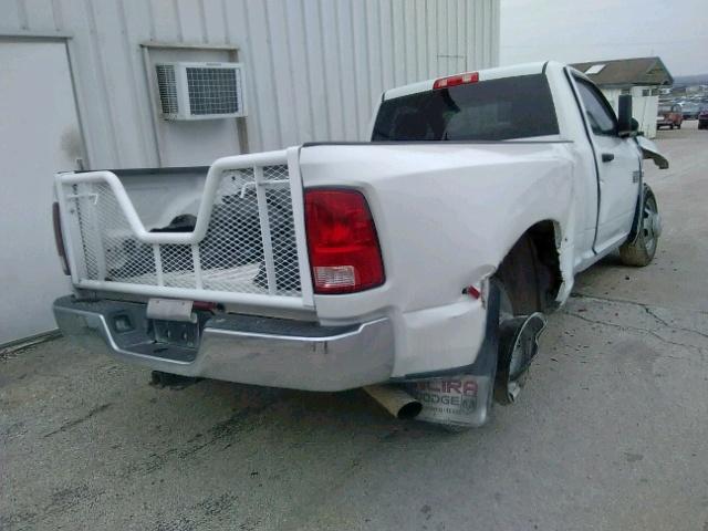 3C63DPAL2CG227202 - 2012 DODGE RAM 3500 S WHITE photo 4