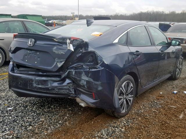 19XFC1F73HE013095 - 2017 HONDA CIVIC EXL BLUE photo 4