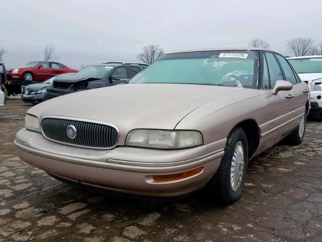 1G4HR52K3WH541456 - 1998 BUICK LESABRE LI TAN photo 2