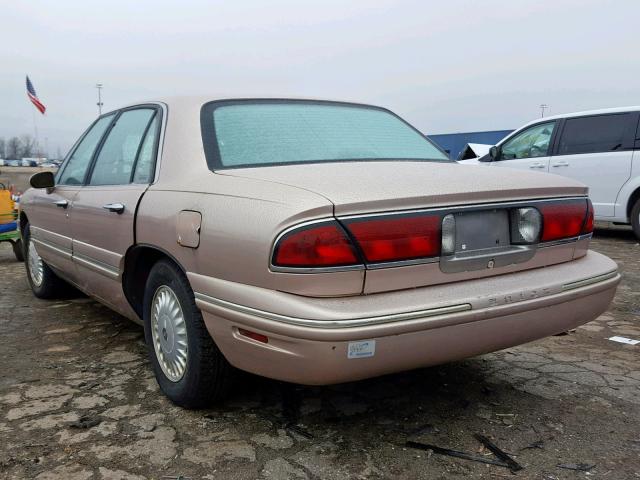 1G4HR52K3WH541456 - 1998 BUICK LESABRE LI TAN photo 3