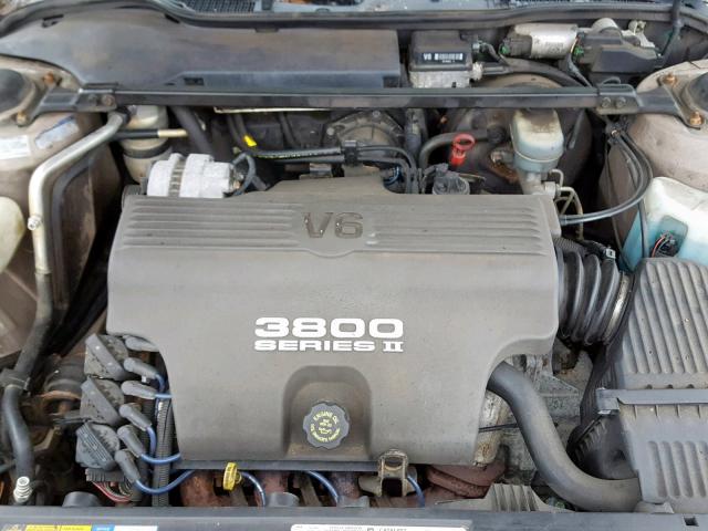 1G4HR52K3WH541456 - 1998 BUICK LESABRE LI TAN photo 7