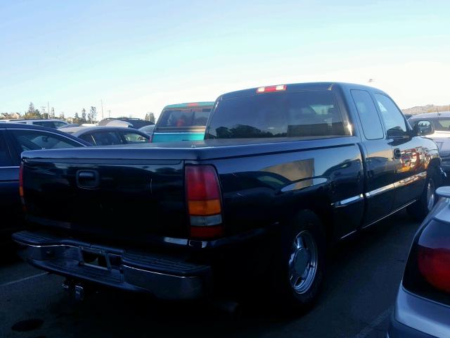 2GTEC19V331375620 - 2003 GMC NEW SIERRA BLACK photo 4