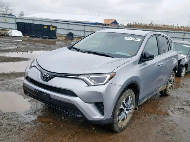 2T3BFREV1HW677730 - 2017 TOYOTA RAV4 LE GRAY photo 2