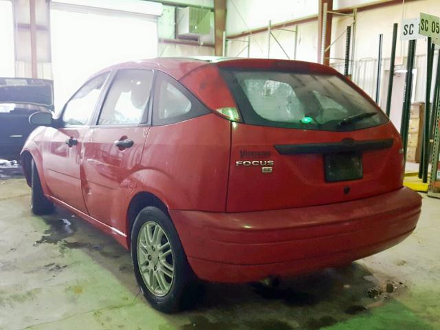 1FAFP37N56W204538 - 2006 FORD FOCUS ZX5 RED photo 3