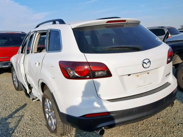 JM3TB2CVXE0438002 - 2014 MAZDA CX-9 TOURI WHITE photo 3