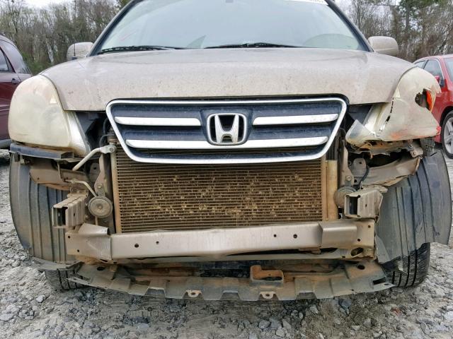 SHSRD78905U322324 - 2005 HONDA CR-V SE GOLD photo 9